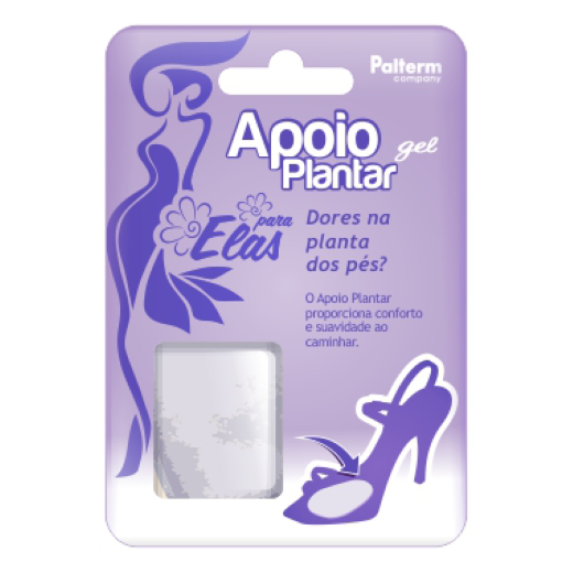 apoio plantar de gel